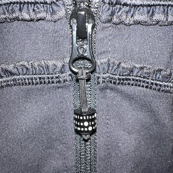 Lululemon Hooded Jacket, 18% Spandex Stretch, Ruffles Mid Length, Thumb Holes 12 - Picture 10 of 12